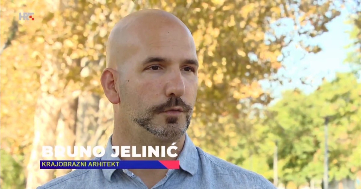 Bruno Jelinić u prilogu HRT1 / Kod nas doma.